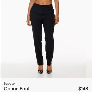 Babaton Conan pants in Japanese crepe